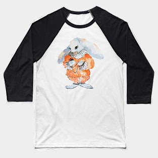 Rabbit in Wonderland Baseball T-Shirt